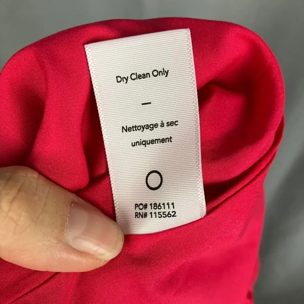 Likely Misisco Fuchsia Off Shoulder Gown Size 6 Trumpet Evening Prom Bridesmaid - Picture 11 of 11